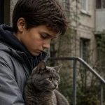 «Я без нього додому не повернуся»: як десятирічний Сергійко відстояв дворового кота