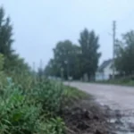 Дощ періщив третю добу, а вона чекала когось на узбіччі