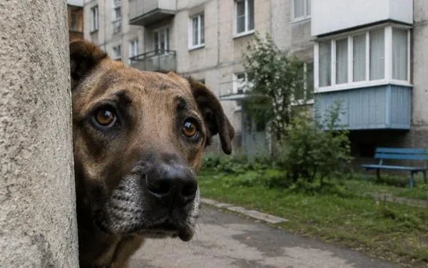 Пес місяцями шукав дорогу додому